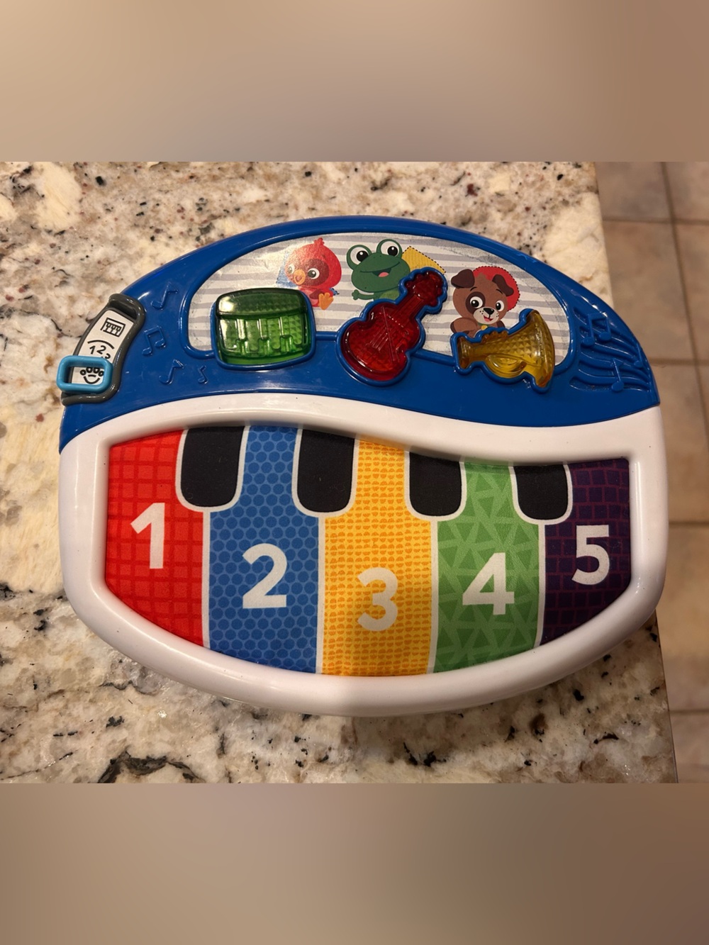 Baby Einstein Toy Piano with Colorful Keys - Blue